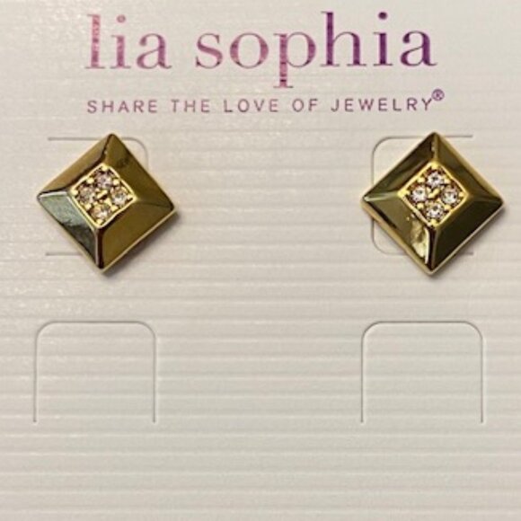 Lia Sophia SQUARE ROOT Earrings - Picture 6 of 7